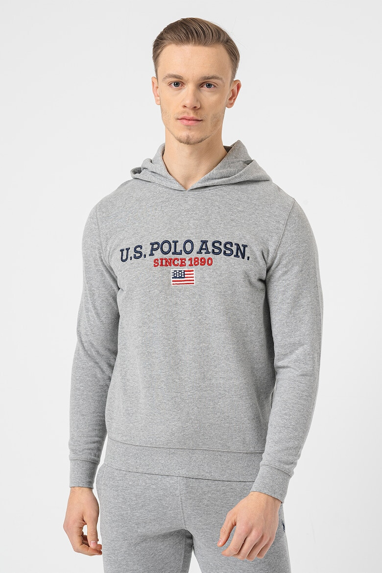 US Polo Assn Худи с бродирано лого - Pepit.bg