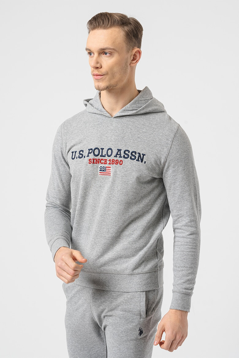 US Polo Assn Худи с бродирано лого - Pepit.bg