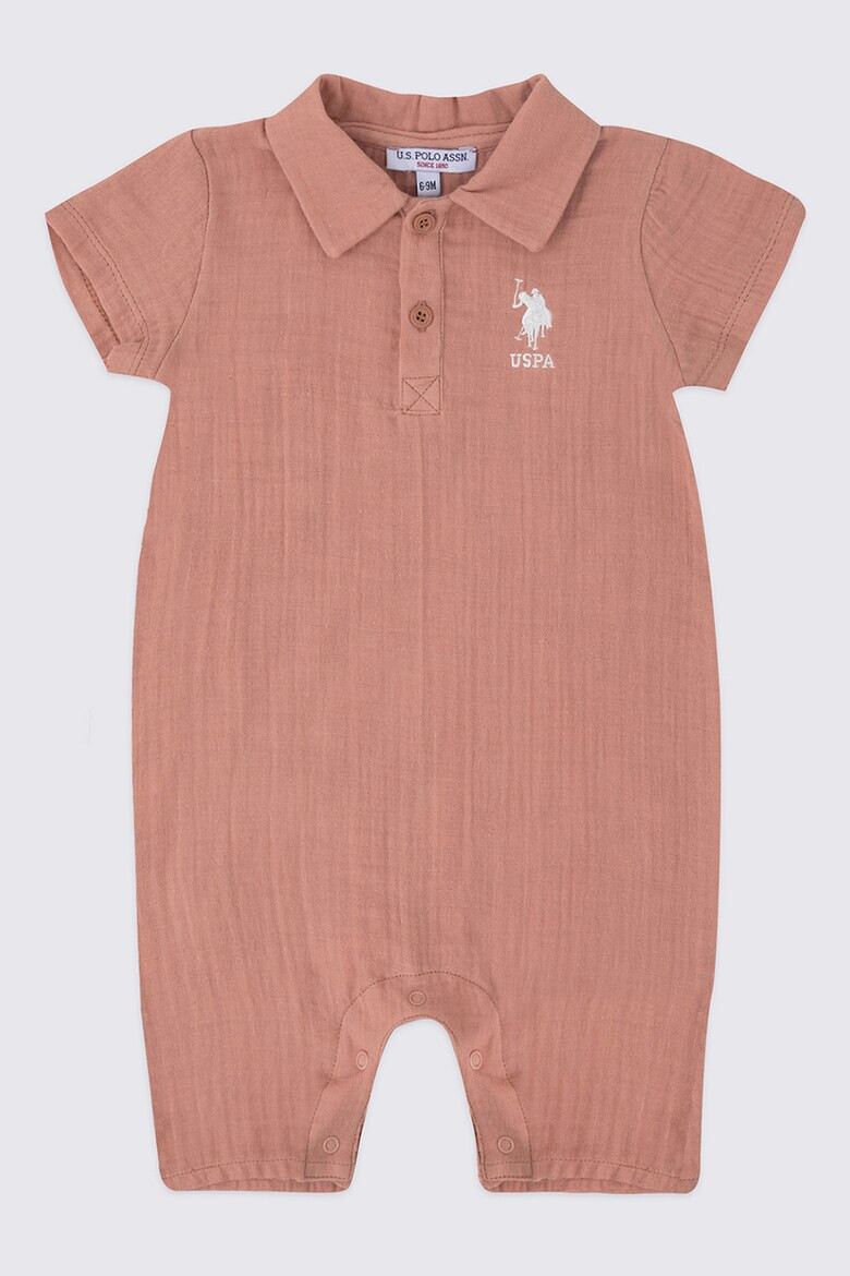 US Polo Assn Къс гащеризон с лого - Pepit.bg