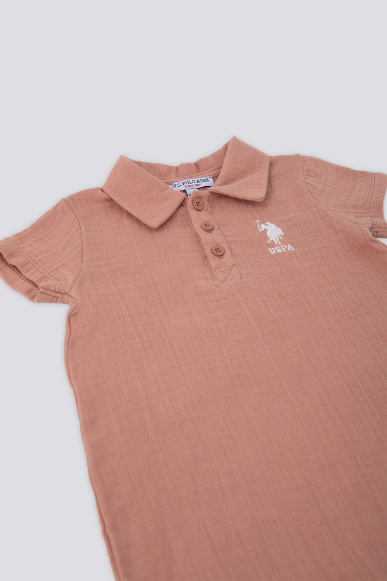 US Polo Assn Къс гащеризон с лого - Pepit.bg