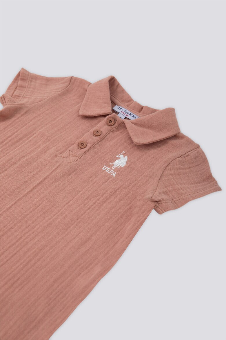 US Polo Assn Къс гащеризон с лого - Pepit.bg