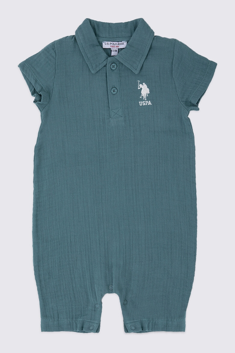 US Polo Assn Къс гащеризон с лого - Pepit.bg