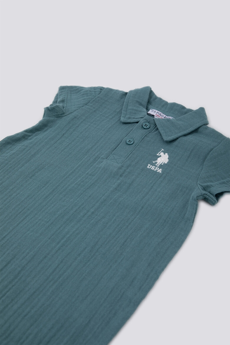 US Polo Assn Къс гащеризон с лого - Pepit.bg