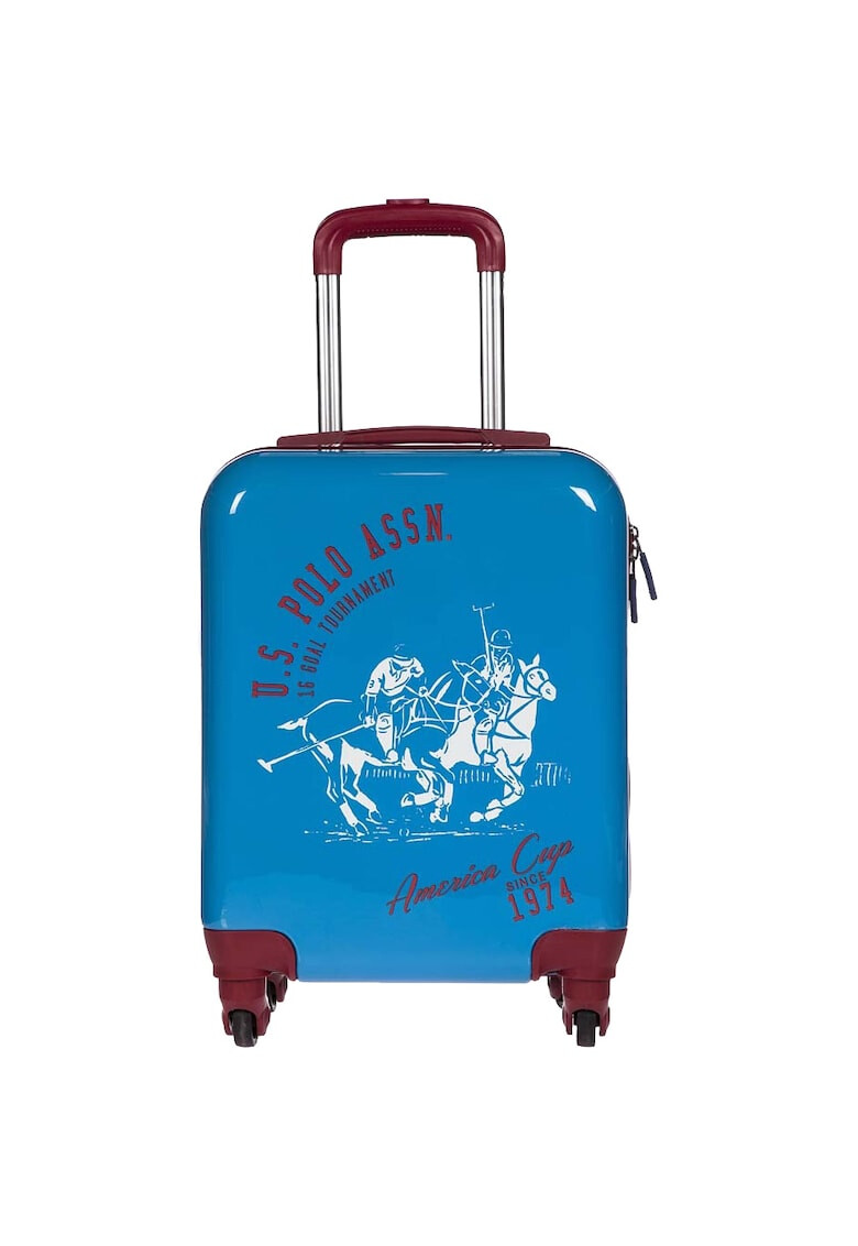 U.S. Polo Assn. Куфар Blue 55X32X22 - Pepit.bg