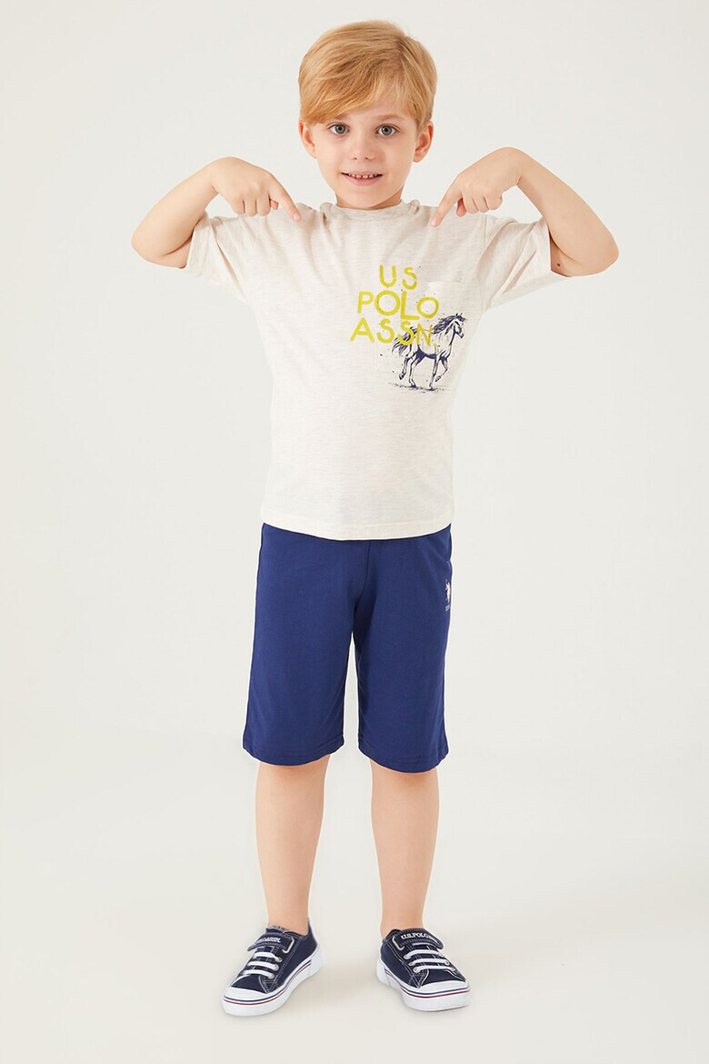 US Polo Assn Пижама с лого - Pepit.bg