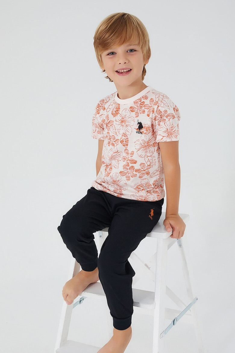 US Polo Assn Пижама с принт - Pepit.bg