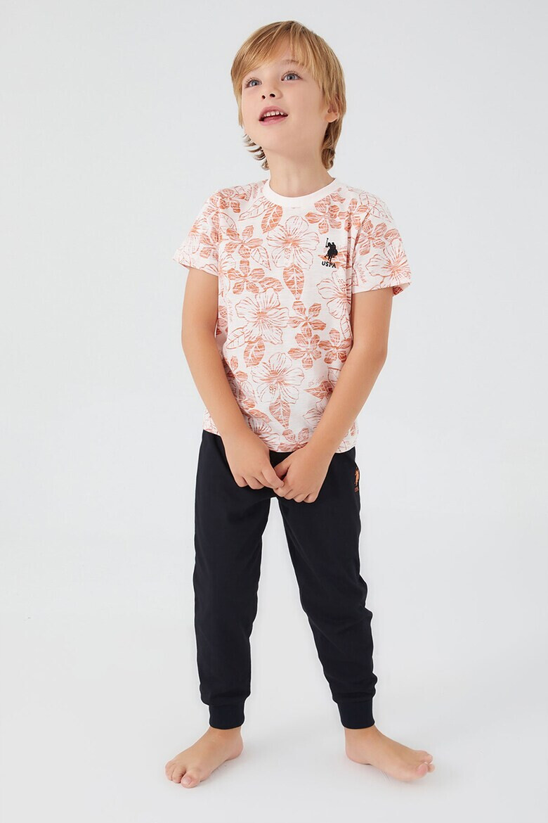 US Polo Assn Пижама с принт - Pepit.bg