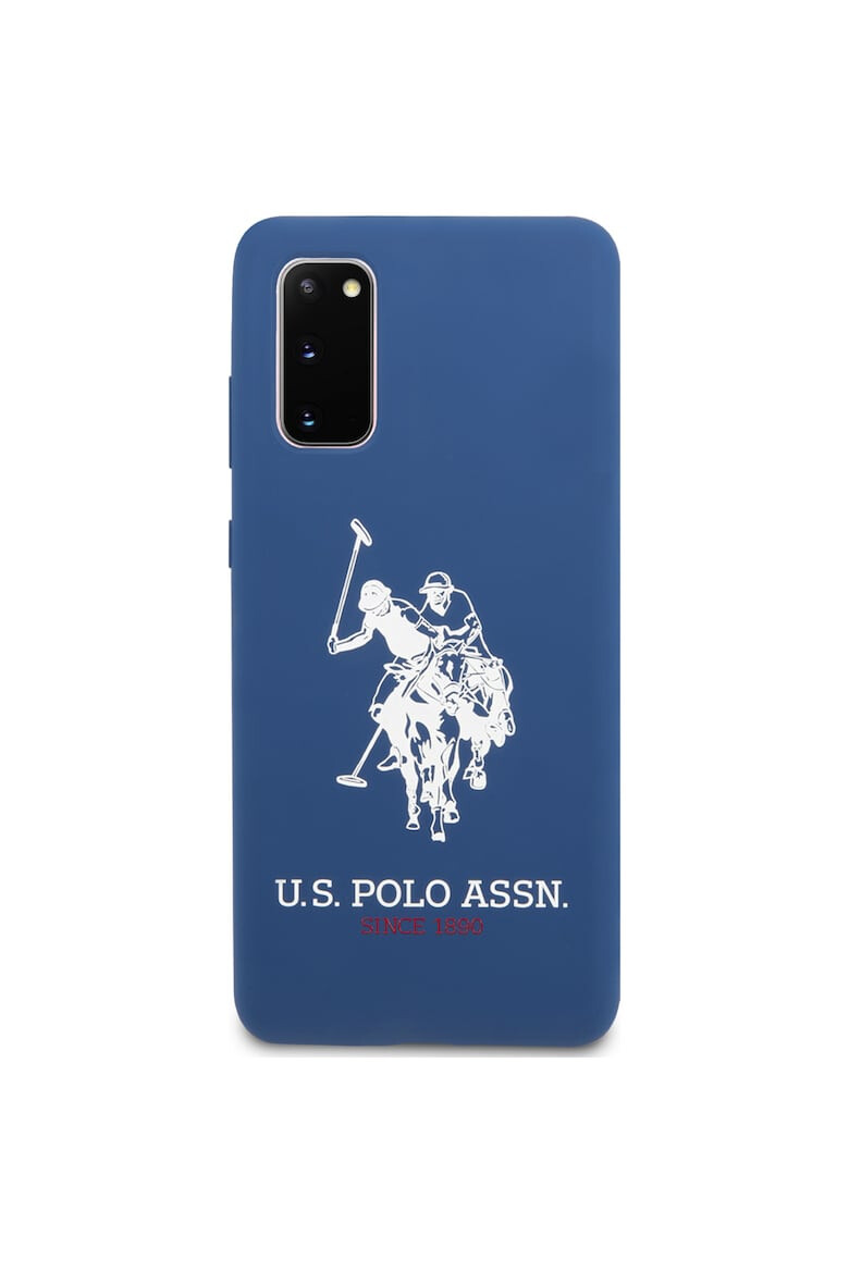 US Polo Assn Предпазен калъф US Polo Silicone - За Samsung Galaxy S20 - Blue - Pepit.bg