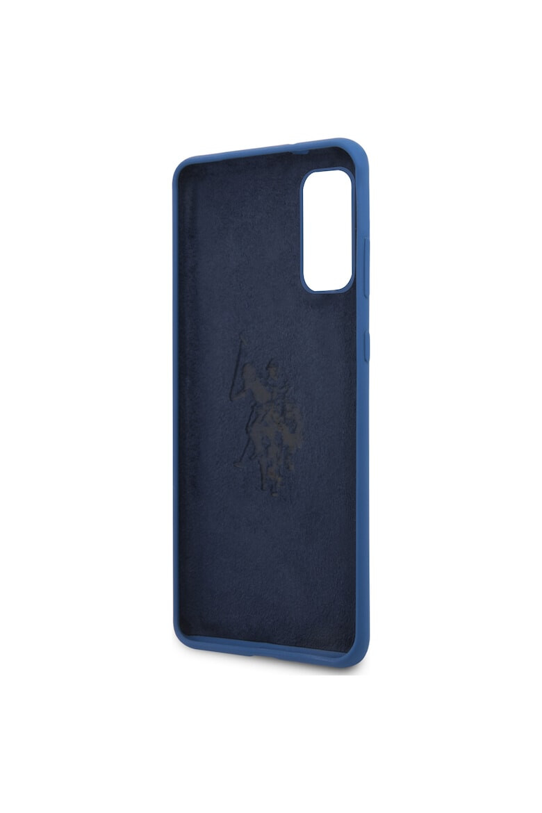 US Polo Assn Предпазен калъф US Polo Silicone - За Samsung Galaxy S20 - Blue - Pepit.bg