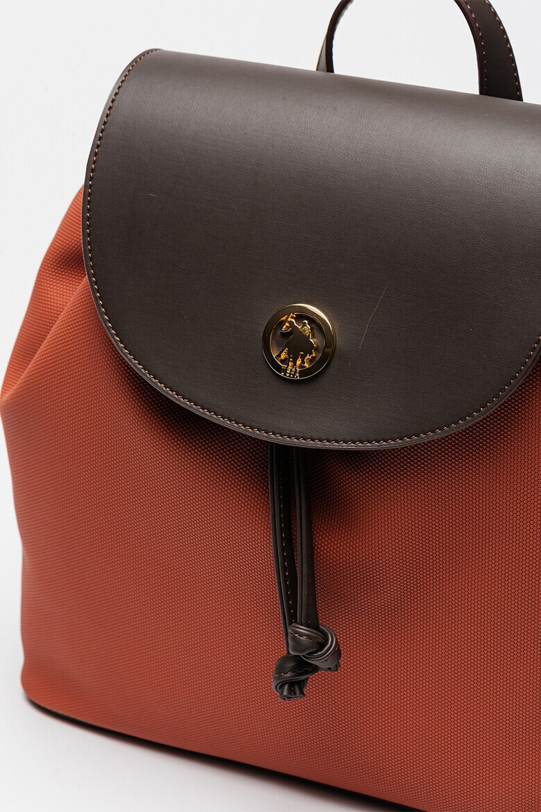 US Polo Assn Раница с презрамки с лого - Pepit.bg