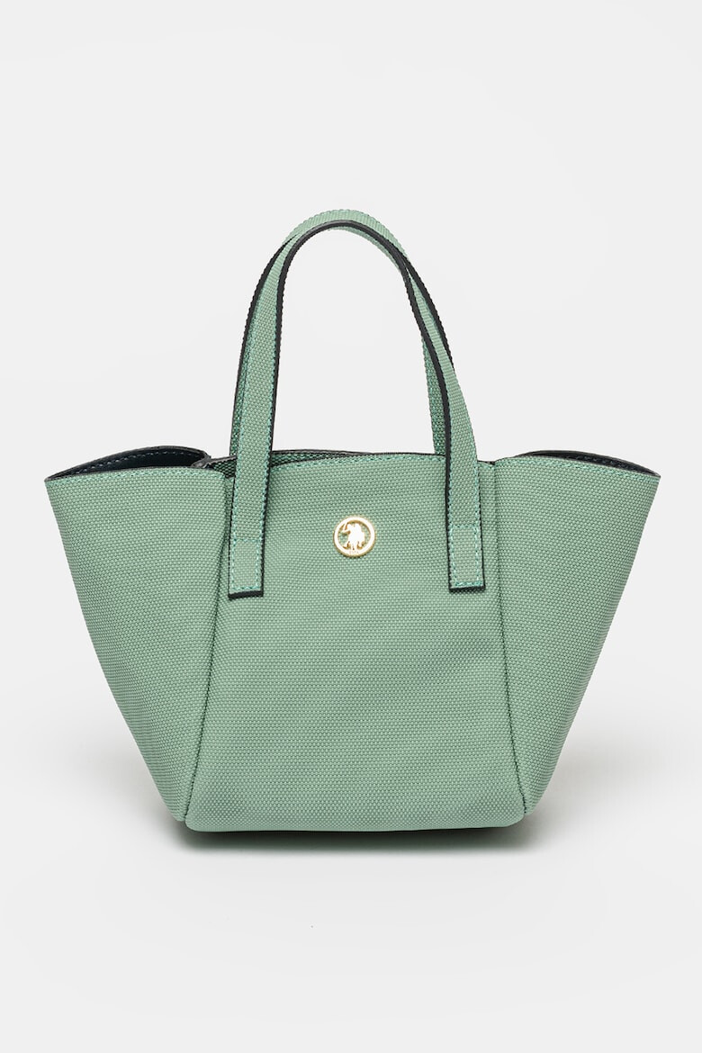 US Polo Assn Шопинг чанта с релеф - Pepit.bg