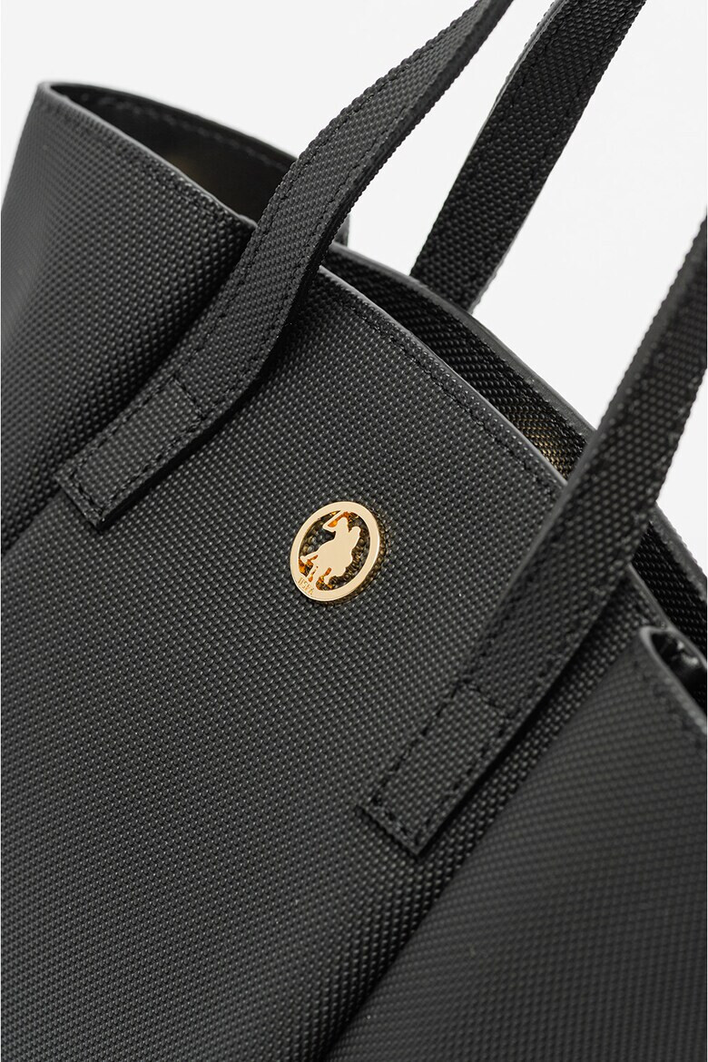 US Polo Assn Шопинг чанта с релеф - Pepit.bg