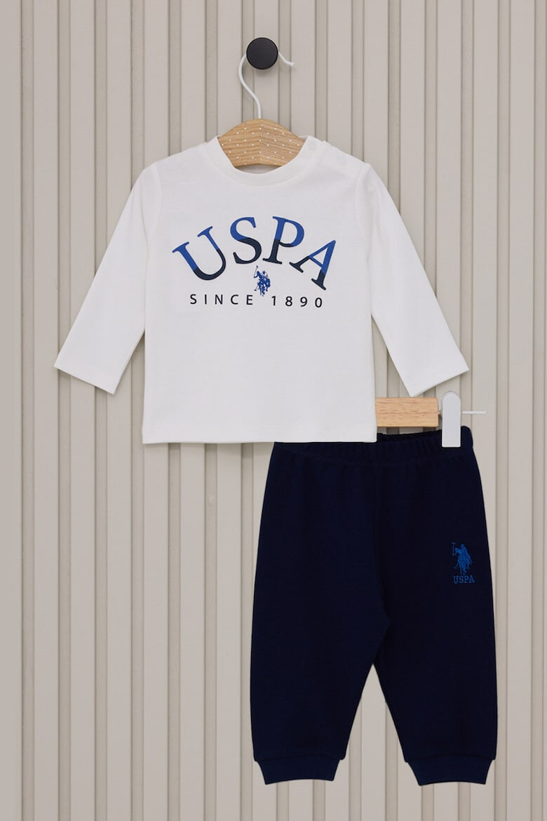 US Polo Assn Спортен екип с лого - Pepit.bg