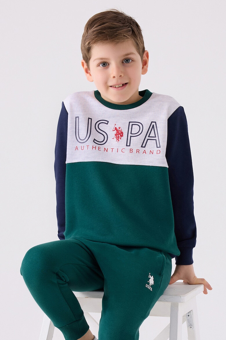 US Polo Assn Спортен екип с лого - Pepit.bg