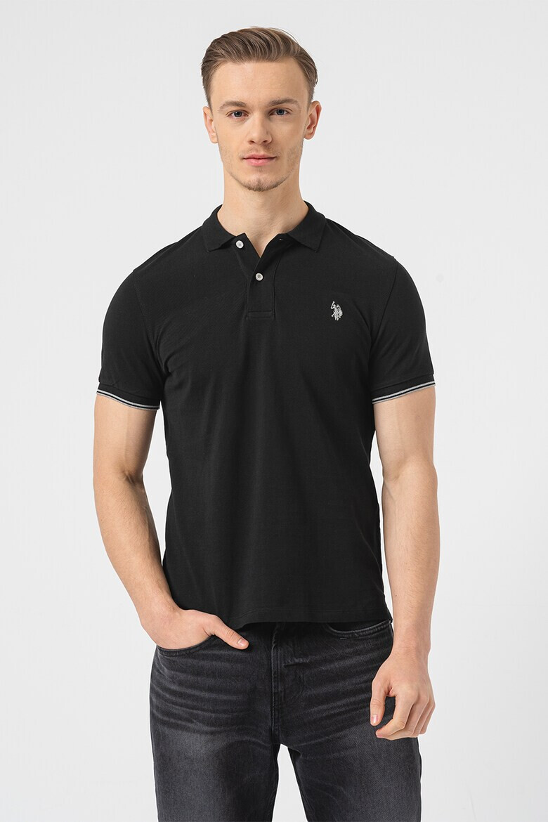 US Polo Assn Тениска с яка - Pepit.bg