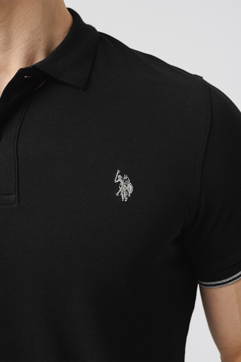 US Polo Assn Тениска с яка - Pepit.bg