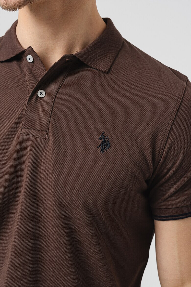 US Polo Assn Тениска с яка - Pepit.bg