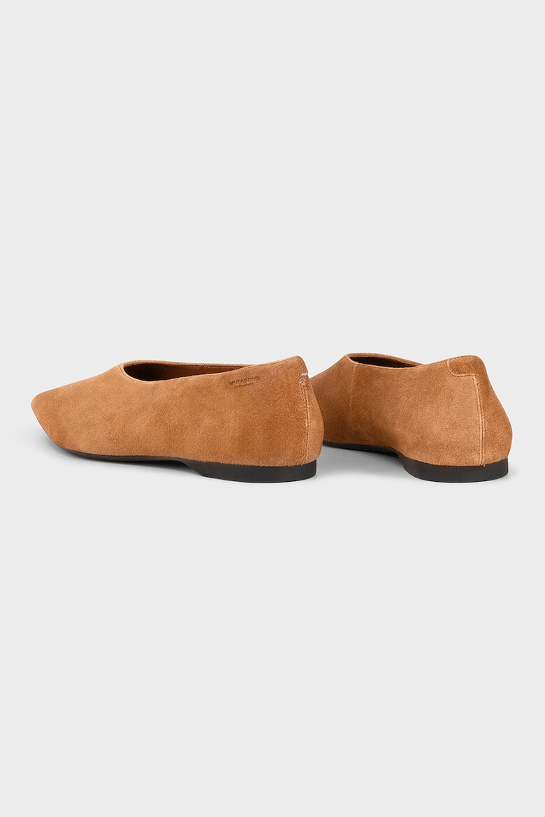Vagabond Shoemakers Велурени балерини - Карамел - Pepit.bg