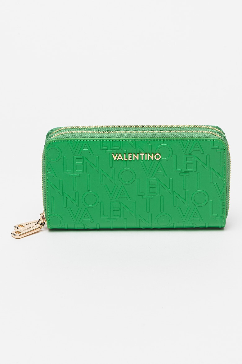 Valentino Bags Портфейл Relax от еко кожа с релефно лого - Pepit.bg