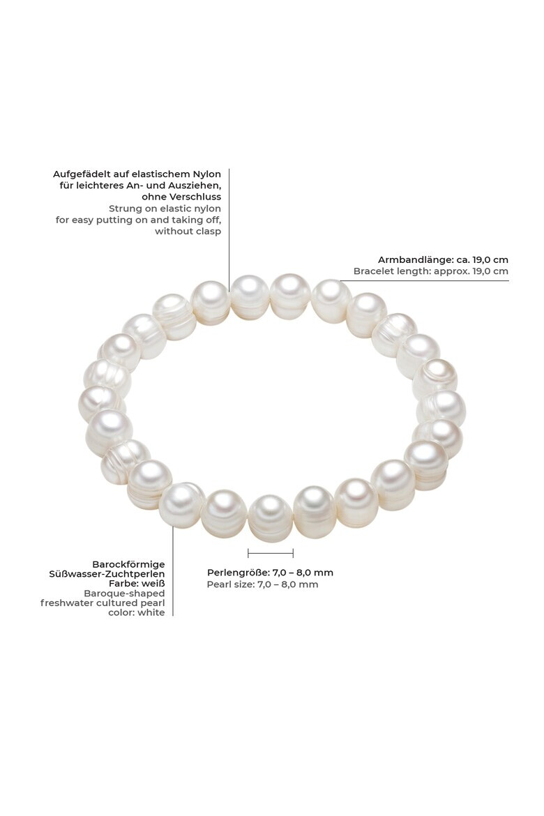Valero Pearls Еластична гривна Pearls - Pepit.bg