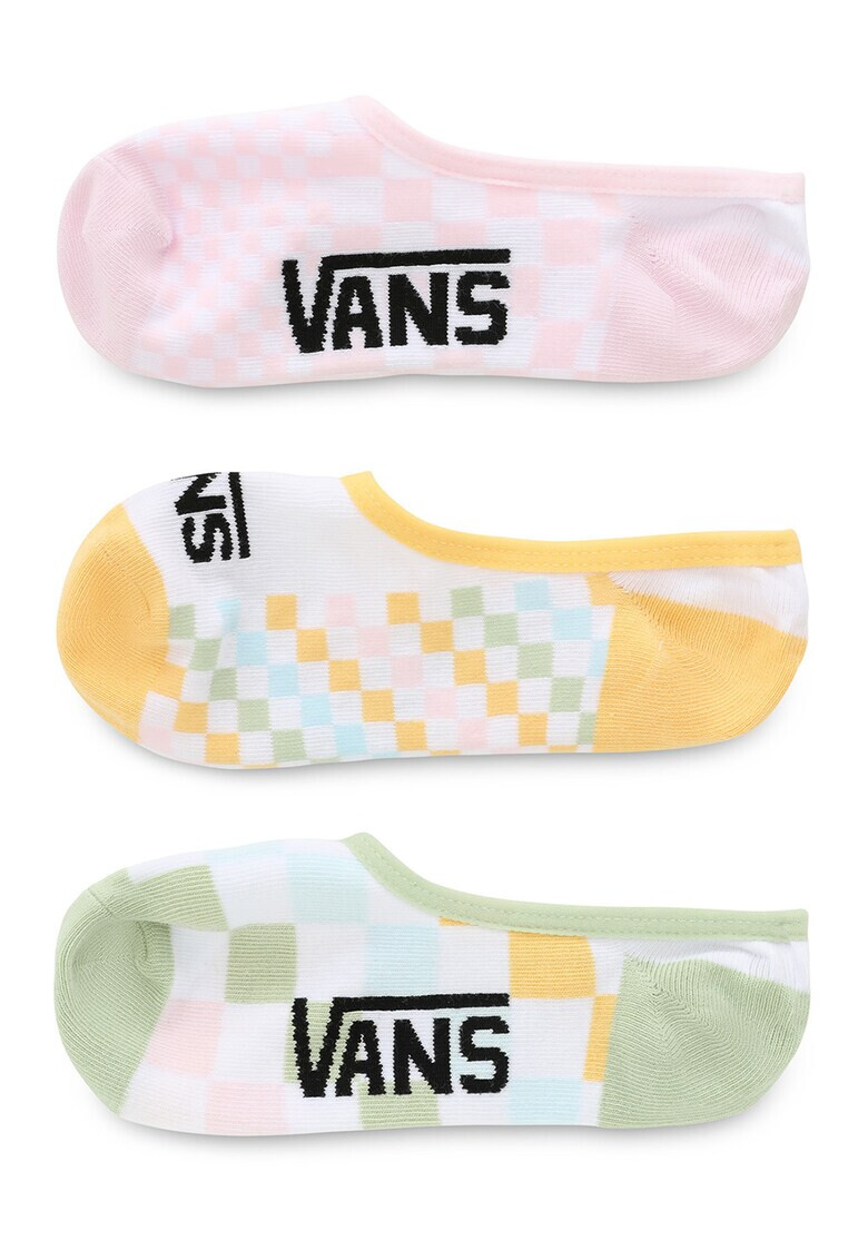 Vans Десенирани изрязани чорапи Classic - 3 чифта - Pepit.bg