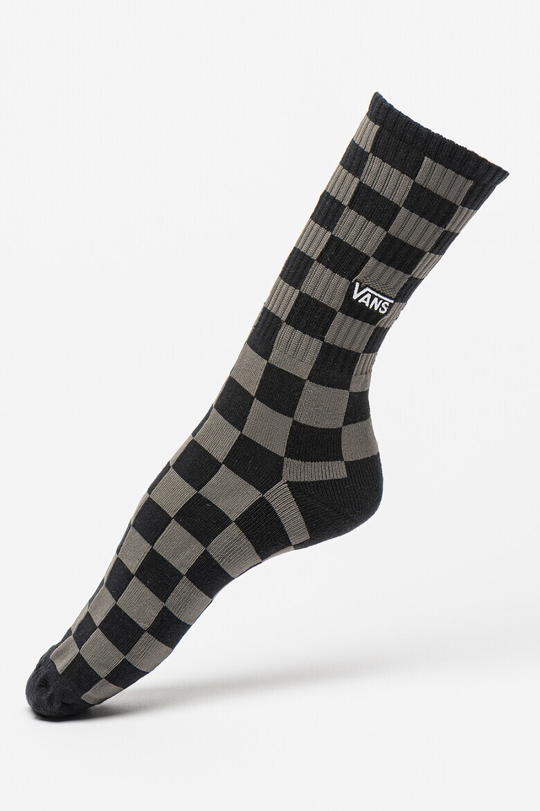 Vans Дълги чорапи с десен Checkerboard Crew II - Pepit.bg
