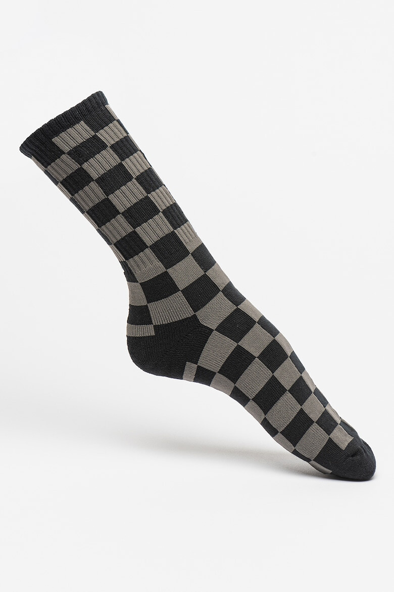Vans Дълги чорапи с десен Checkerboard Crew II - Pepit.bg