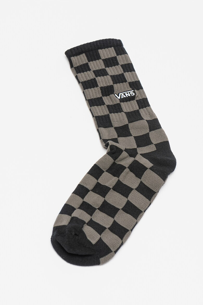 Vans Дълги чорапи с десен Checkerboard Crew II - Pepit.bg