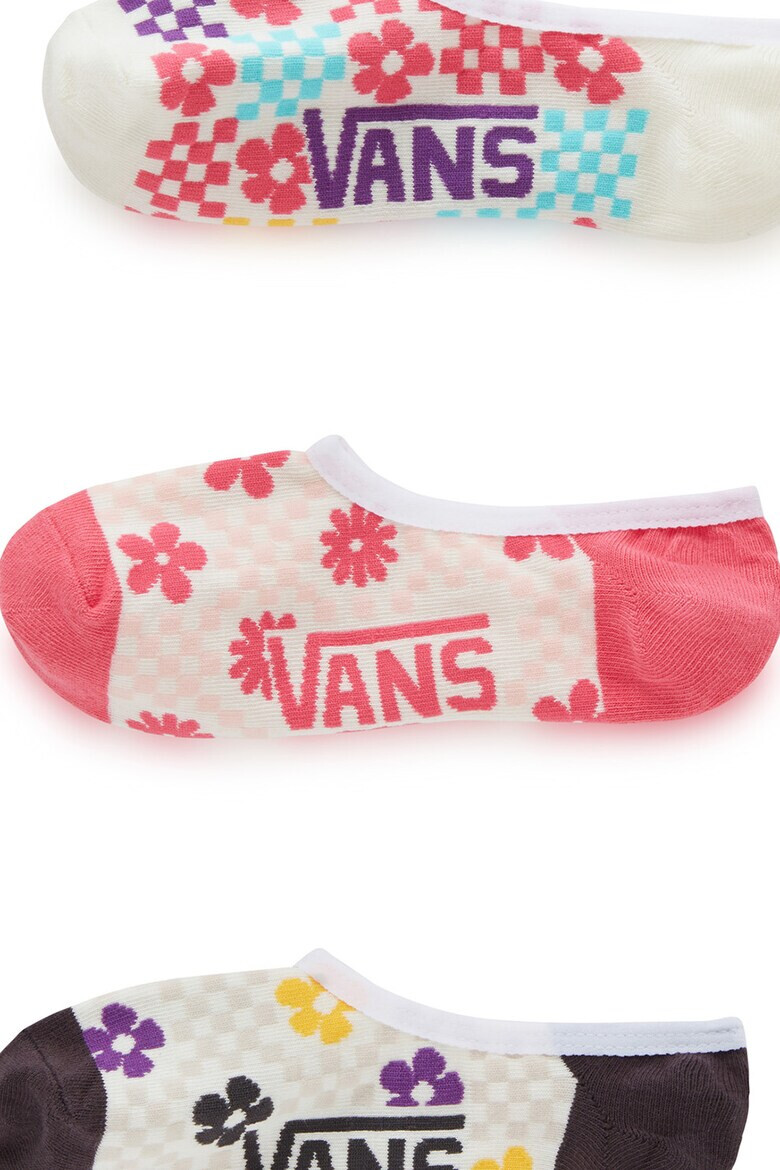 Vans Изрязани чорапи Flower Tile - 3 чифта - Pepit.bg