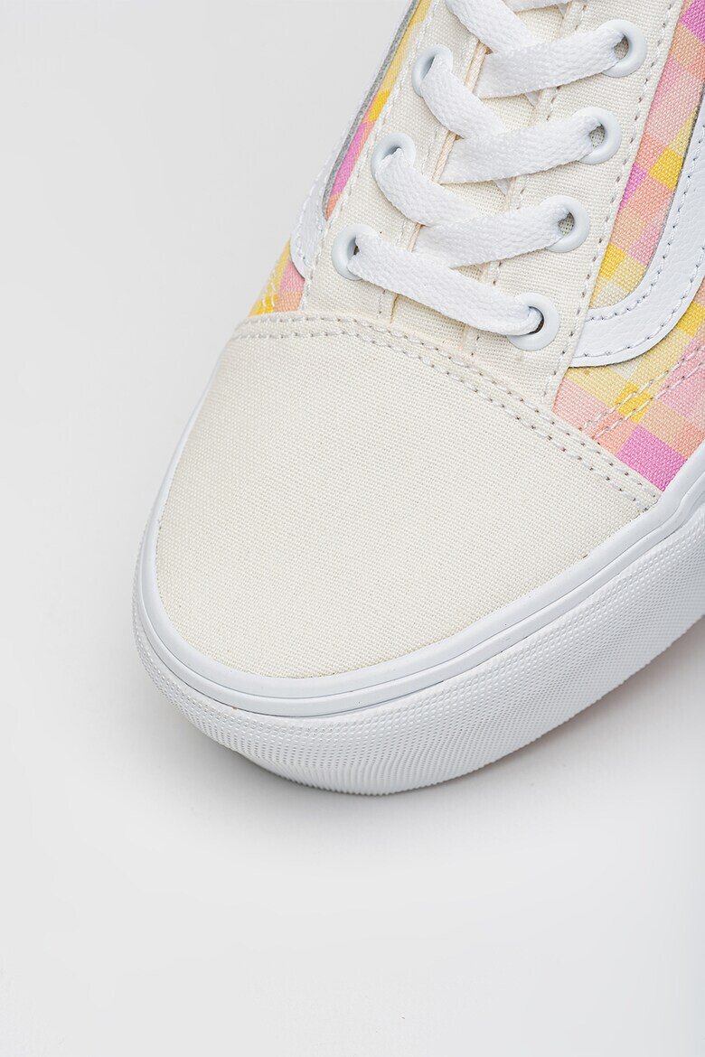 Vans Карирани кецове Old Skool с равна платформа - Pepit.bg