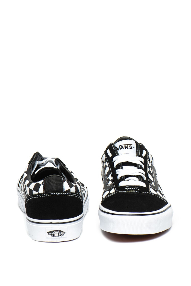 Vans Карирани кецове Ward с велур - Pepit.bg