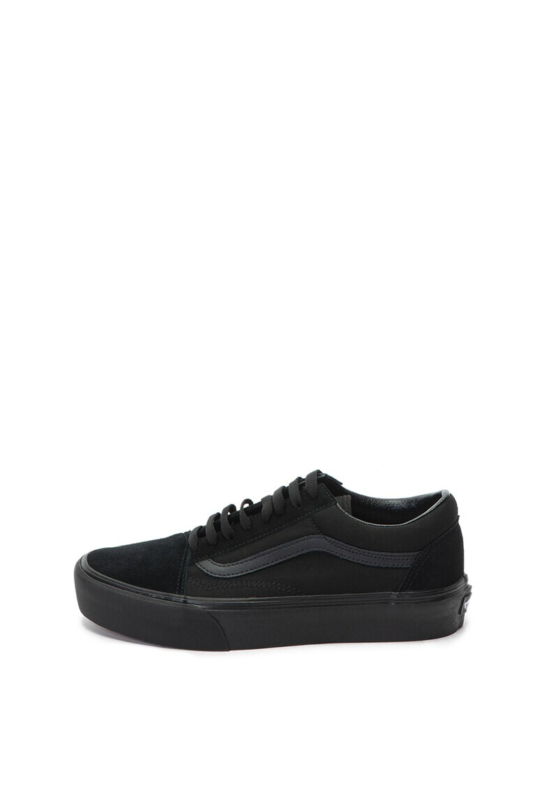 Vans Кецове с равна платформа Old Skool с велур - Pepit.bg