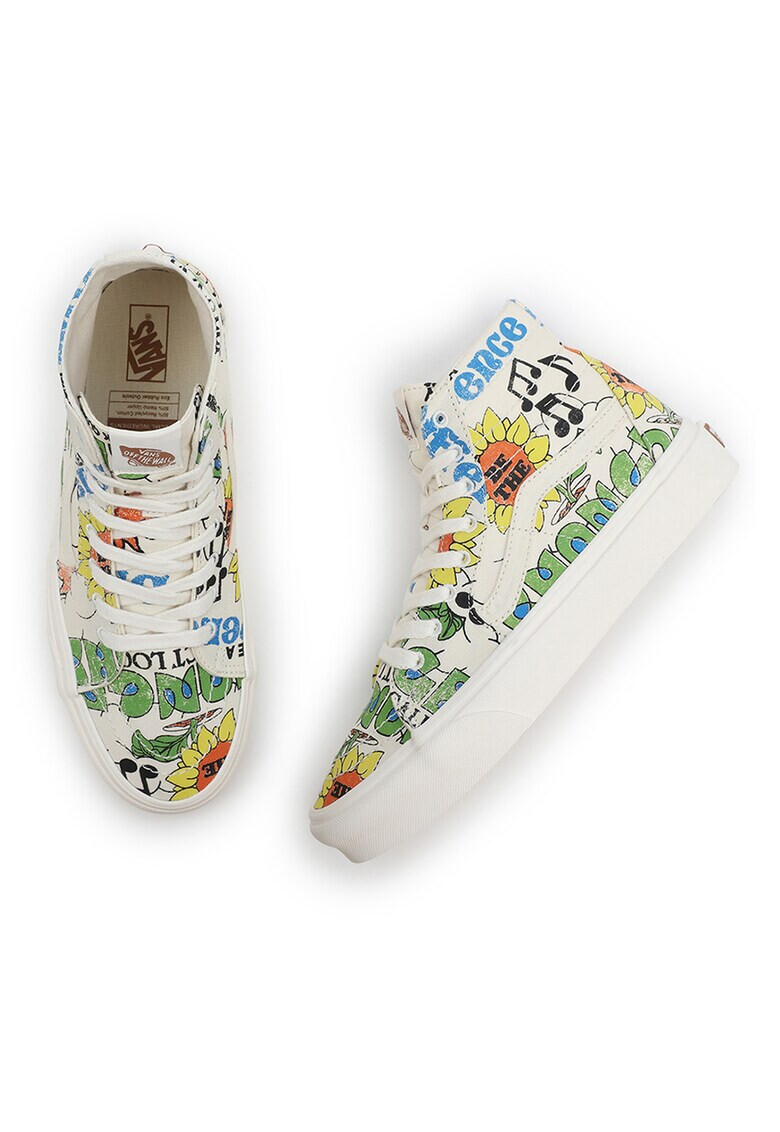 Vans Кецове Sk8 с фигурална шарка - Pepit.bg