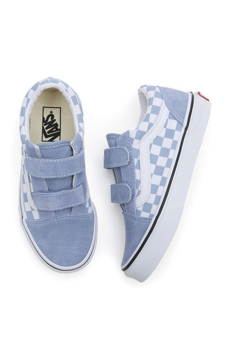 Vans Кецове Old Skool с велкро и велур - Pepit.bg