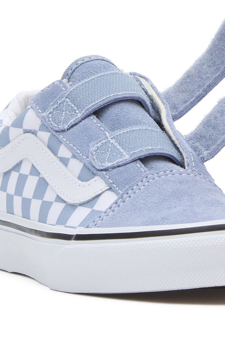Vans Кецове Old Skool с велкро и велур - Pepit.bg