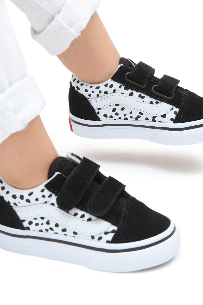 Vans Кецове от велур Skool с велкро - Pepit.bg