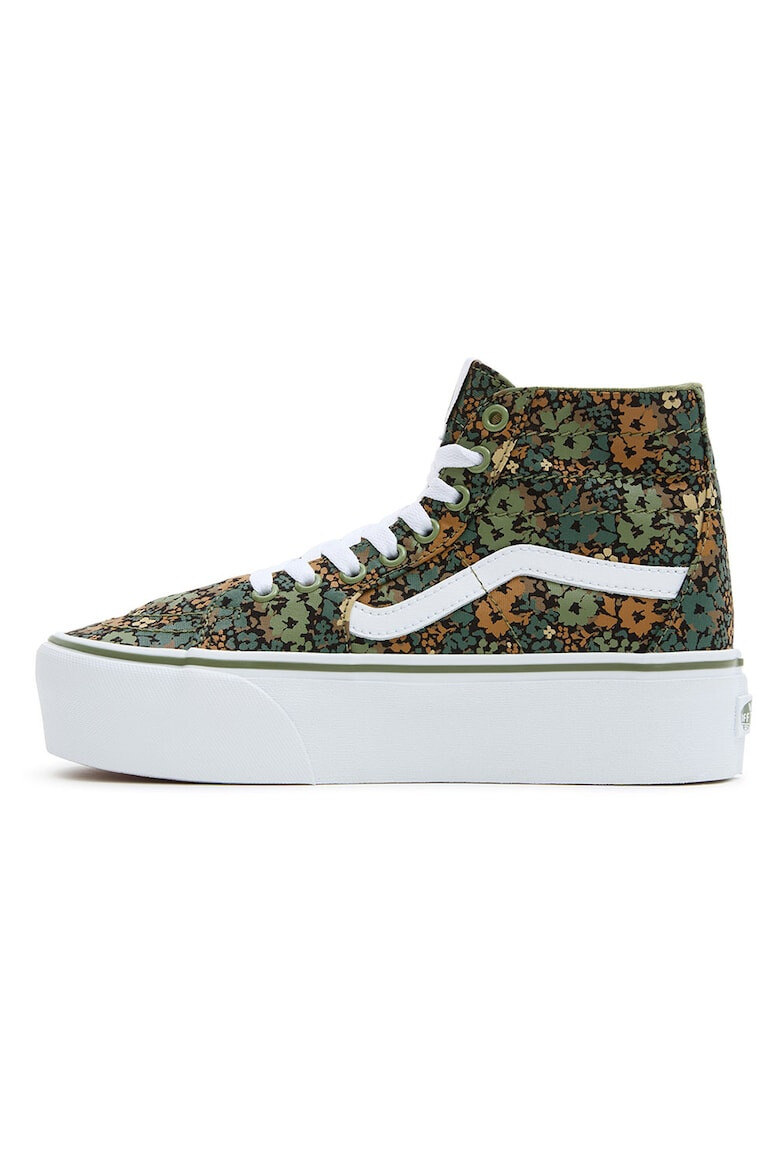 Vans Кецове с равна платформа и принт - Pepit.bg