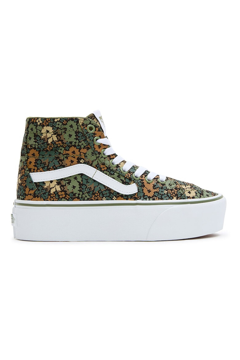 Vans Кецове с равна платформа и принт - Pepit.bg