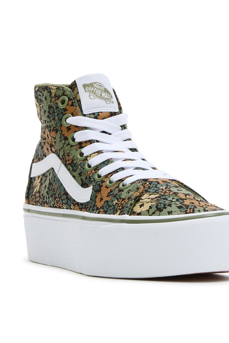 Vans Кецове с равна платформа и принт - Pepit.bg