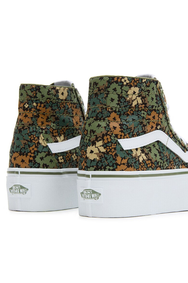 Vans Кецове с равна платформа и принт - Pepit.bg