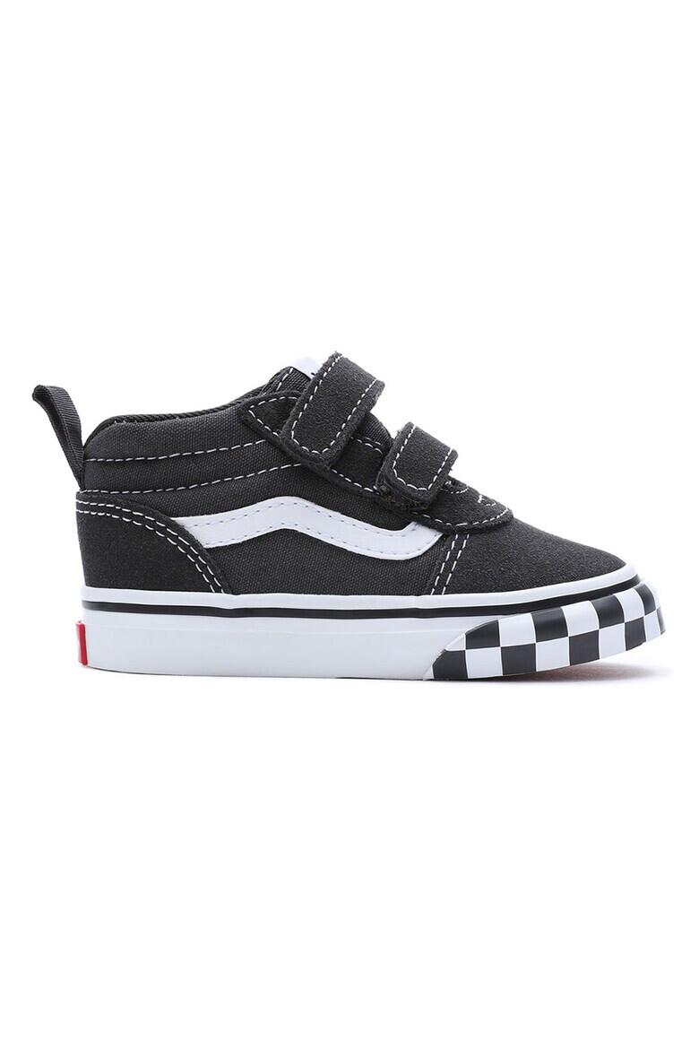 Vans Кецове с велур и велкро Ward - Pepit.bg