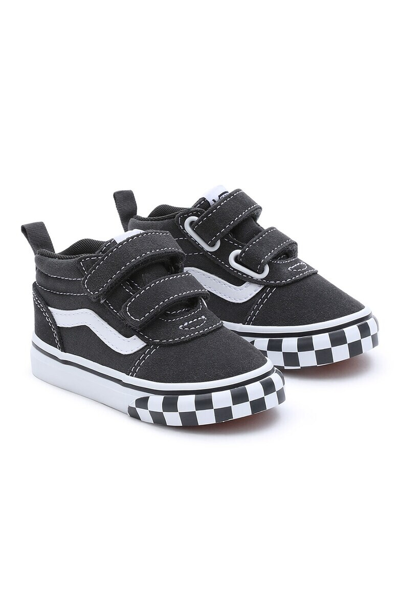 Vans Кецове с велур и велкро Ward - Pepit.bg