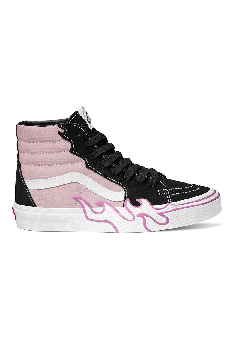 Vans Кецове SK8-HI Flame с велур - Pepit.bg