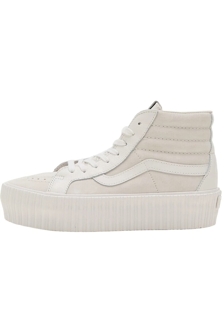 Vans Унисекс маратонки Sk8-Hi Reissue 3 Platform Lx - размер 38 - бели - Бял - Pepit.bg