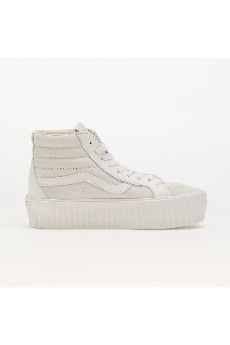 Vans Унисекс маратонки Sk8-Hi Reissue 3 Platform Lx - размер 38 - бели - Бял - Pepit.bg