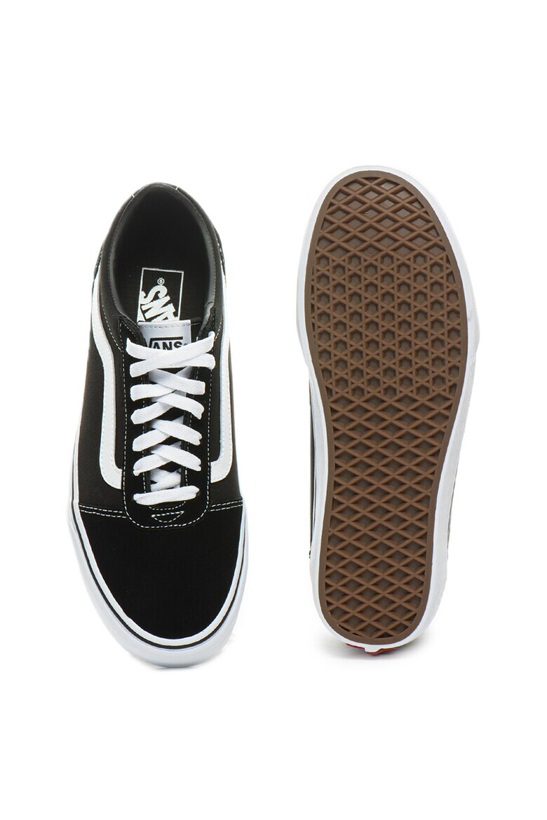 Vans Кецове Ward с кожа - Pepit.bg