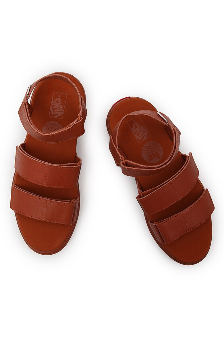 Vans Кожени сандали Colfax с каишки с велкро - Pepit.bg