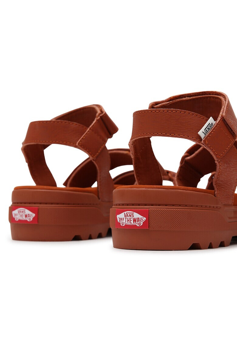Vans Кожени сандали Colfax с каишки с велкро - Pepit.bg
