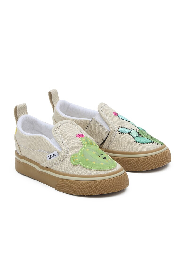 Vans Платнени кецове без връзки - Pepit.bg
