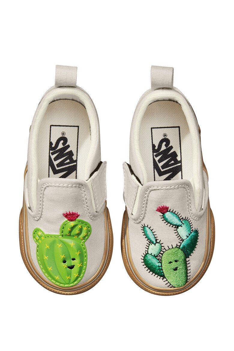 Vans Платнени кецове без връзки - Pepit.bg
